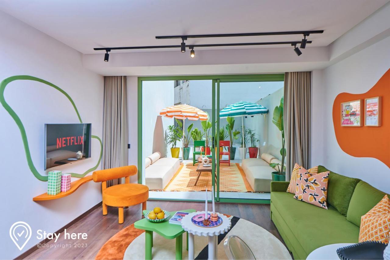 Stayhere Casablanca - Cil - Vibrant Residence Bagian luar foto